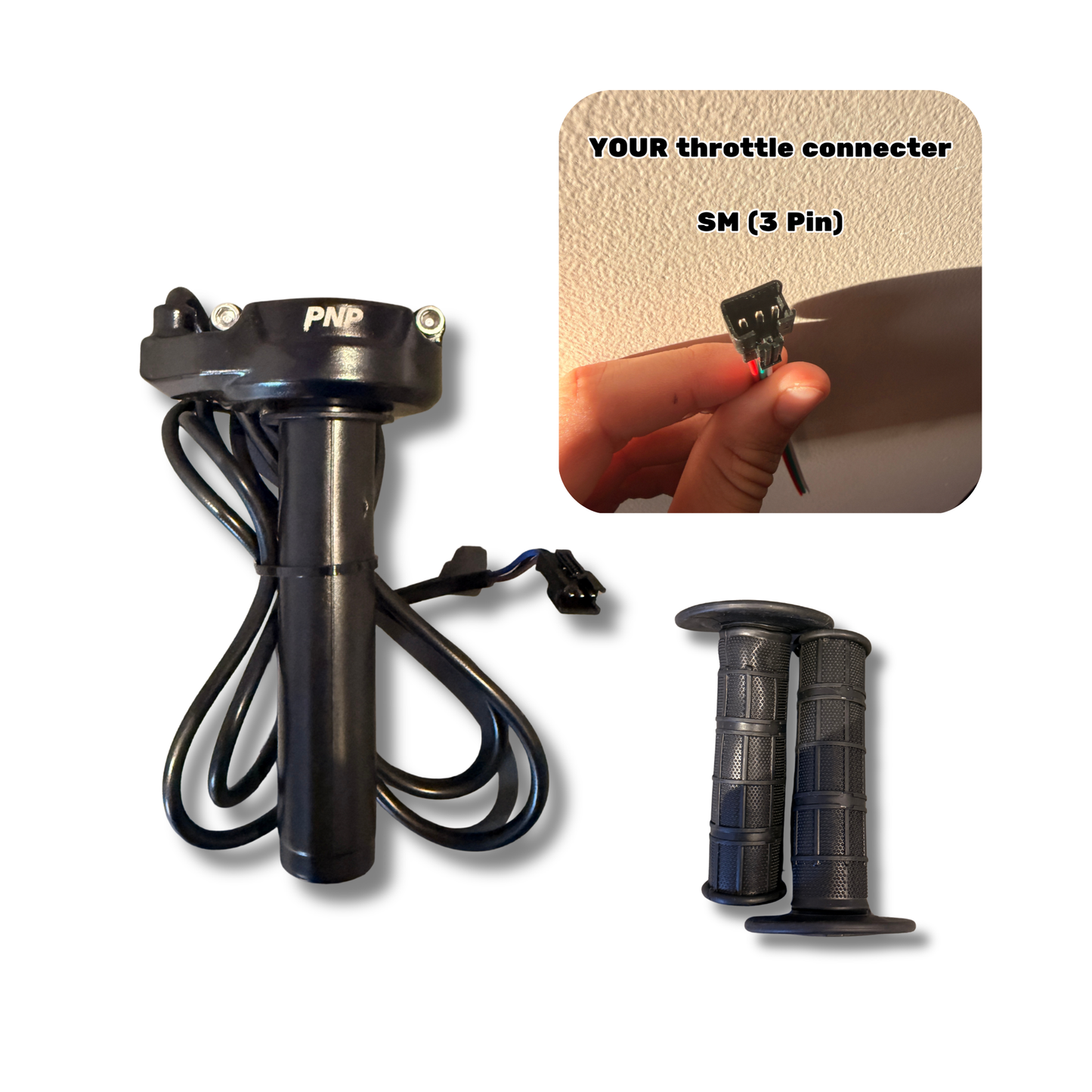 PlugnPlay™ Surron throttle (SM Connector)