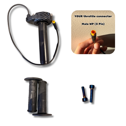 PlugNPlay™ Surron throttle (Male WP Connector)