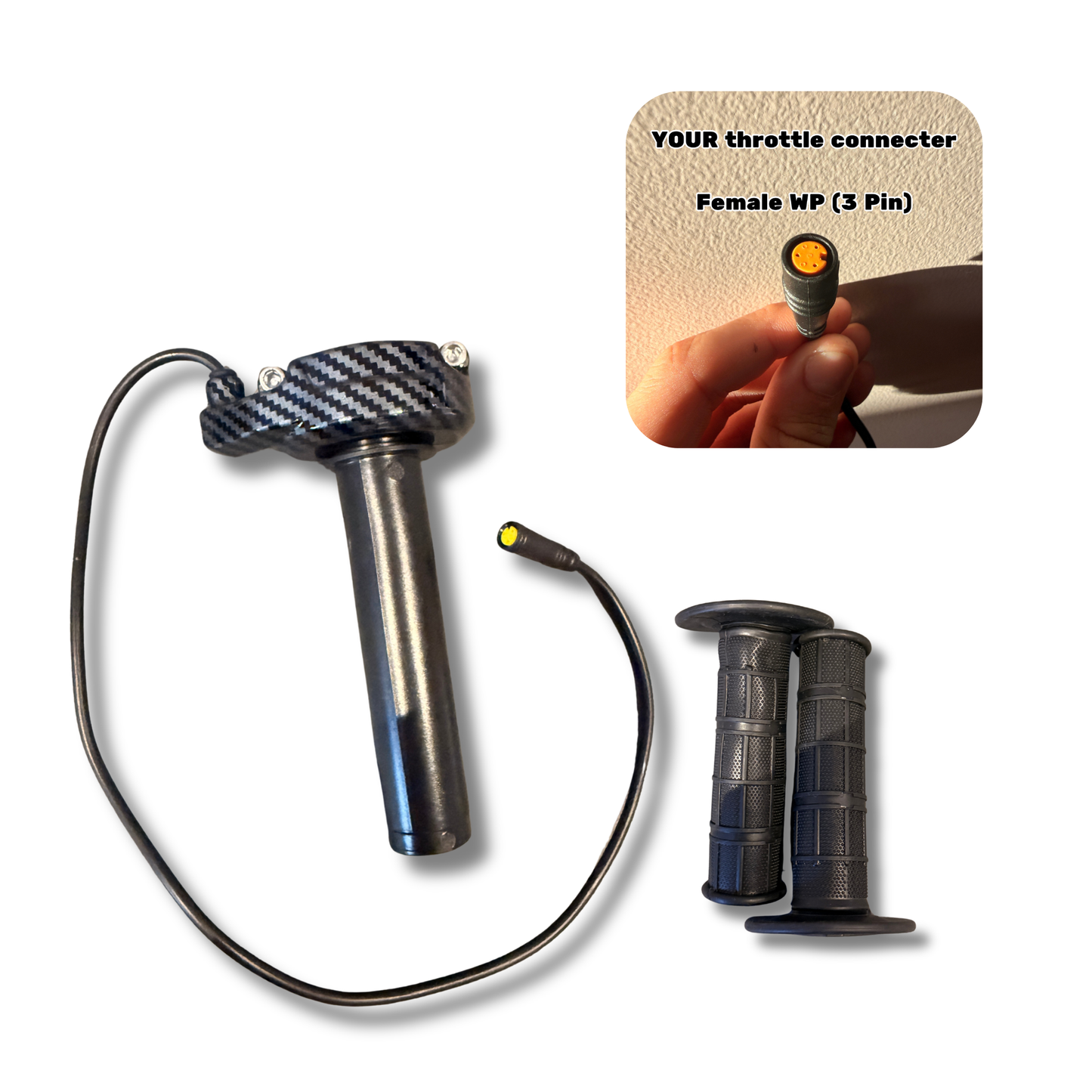 PlugNPlay™ Surron throttle (Female WP connector)