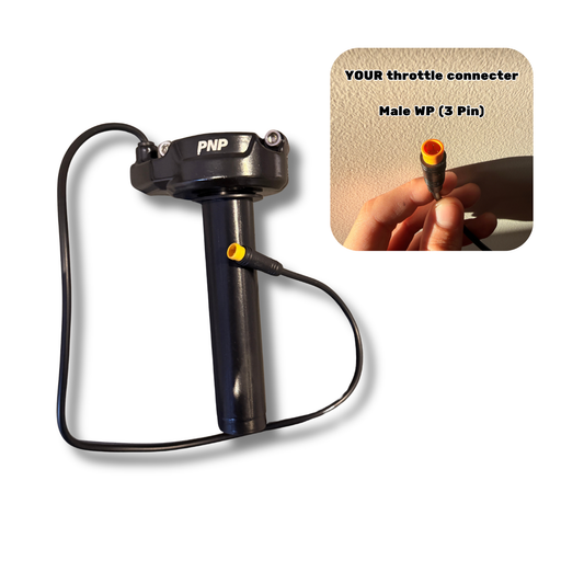 PlugNPlay™ Surron throttle (Male WP Connector)