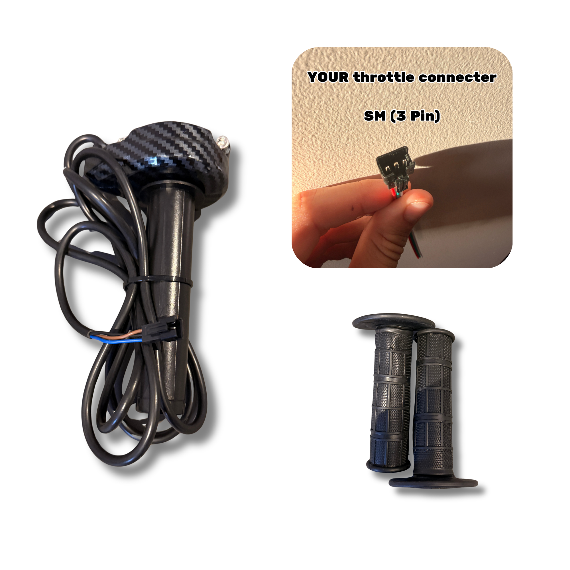 PlugnPlay™ Surron throttle (SM Connecter)