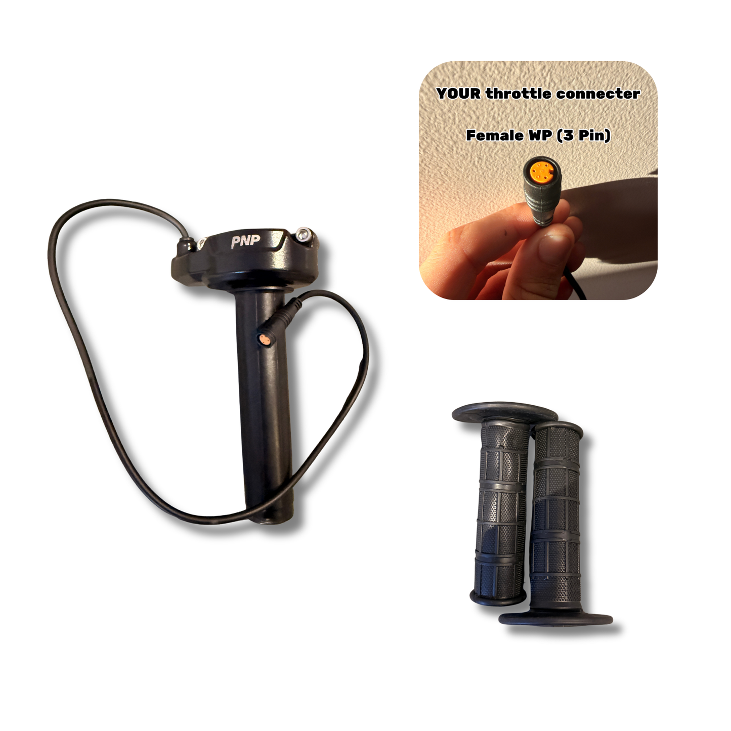 PlugNPlay™ Surron throttle (Female WP connector)