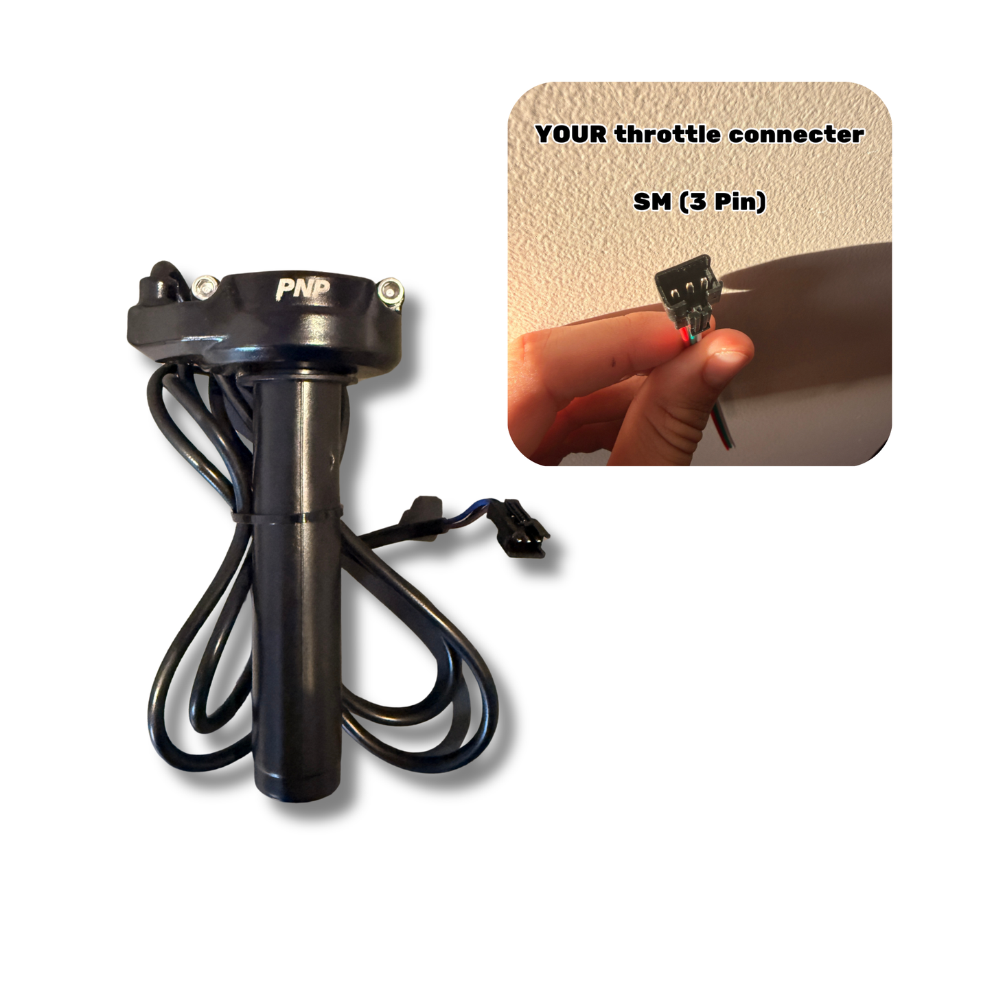 PlugnPlay™ Surron throttle (SM Connector)