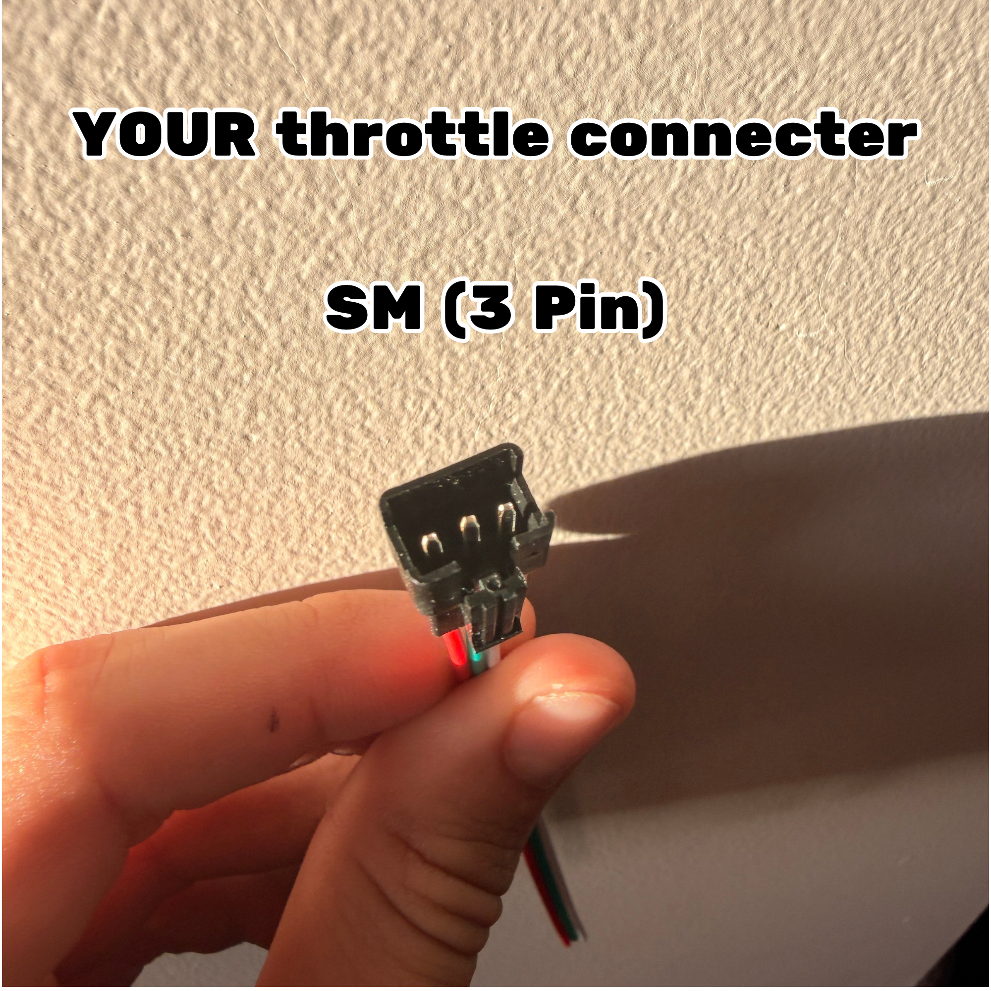 PlugnPlay™ Surron throttle (SM Connecter)